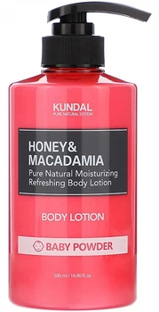 Лосьон для тела - Kundal Honey & Macadamia Body Lotion Baby Powder 500ml (980128-120998)