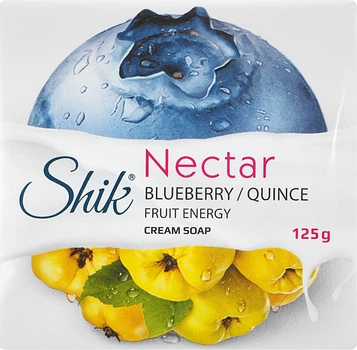 Крем-мило туалетне "Чорниця й айва" - Шик Nectar Cream Soap 125g (985928-39834)