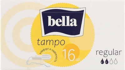 Тампоны, 16 шт. - Bella Premium Comfort Regular Tampo 16шт (815400-51945)