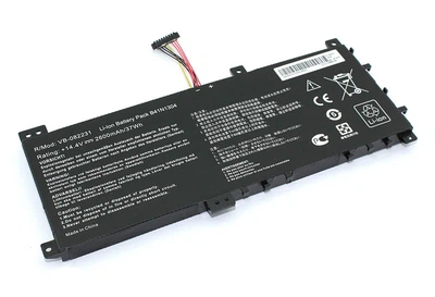 Аккумулятор для ноутбука Asus B41N1304 Asus VivoBook V451 14.4V Black 2600mAh OEM