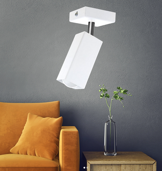 Светильник в стиле лофт MSK Electric Crocus спот с поворотным механизмом SQ 1105-1 W