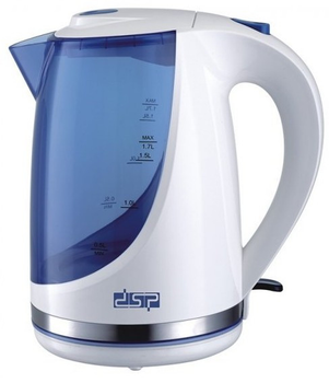 Дисковый электрический чайник DSP KK1111 2200 W на 1,7 литра