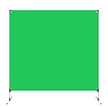 Фон в рамке с ножками Puluz PU5203G Chroma Key зелёный (200x200см)