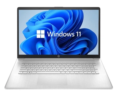 Новий ноутбук HP 17 / Intel Core i3-1215U / 16 ГБ ОЗП / Матовий, LED, IPS, / SSD 480 ГБ / для дому та офісу
