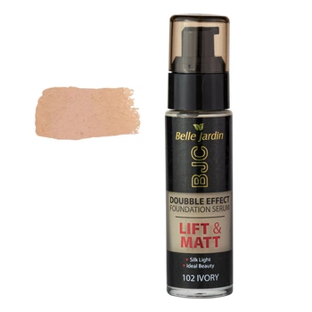 Тональний крем Belle Jardin Lift & Matt Double Effect Fundation serum № 102 слонова кістка 30 мл ( 5907582907619 )