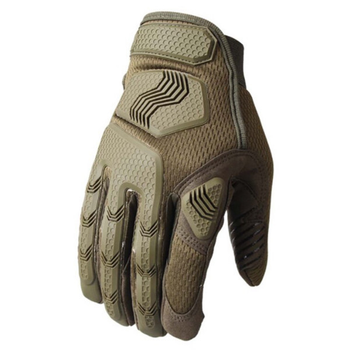 Тактичні рукавички повнопалі Gloves FF 4 Оливковий XL
