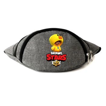 Сумка Бананка на пояс Бравл Старс Brawl Stars Леон Утка (BS-LD) Cappuccino Toys