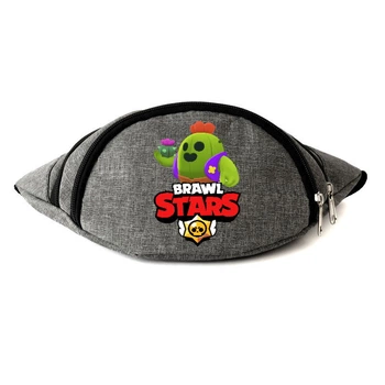 Сумка Бананка на пояс Бравл Старс Brawl Stars Спайк (BS-012) Cappuccino Toys