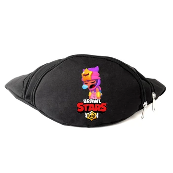 Сумка Бананка на пояс Бравл Старс Brawl Stars Сэнди (BS-03) Cappuccino Toys черная
