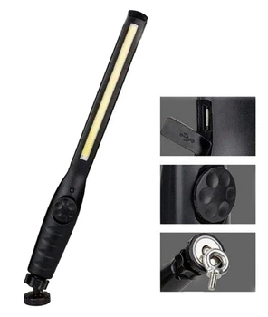 Лампа светодиодная (LED COB) с плавной регулировкой яркости и магнитом Work Lights W822 Black