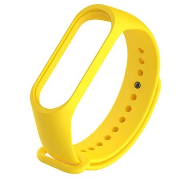 Ремінець Silicone Mi Band 3/4 Yellow (5)