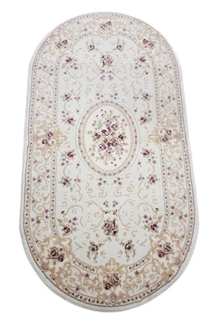 Классический ковер PARIS 0.8х1.5 м. овал cream 9932H