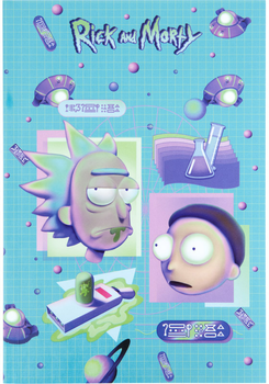 Блокнот Kite Rick & Morty-2 Термобіндер А5 формат 64 аркуші (RM23-193-2)