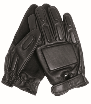 Рукавиці тактичні шкіряні XL Чорні Mil-Tec Sec Handschuhe Leder XL Schwarz 12501002-010