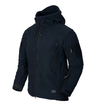 Куртка (Двуслойная флисовая) Patriot Jacket - Double Fleece Helikon-Tex Navy Blue L Тактическая