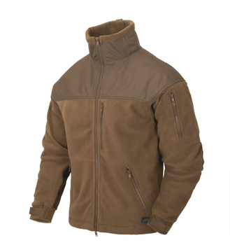 Куртка флисовая Classic Army Jacket - Fleece Helikon-Tex Coyote XS Тактическая