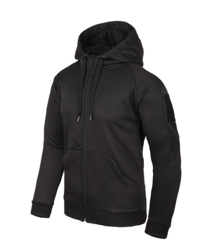 Куртка толстовка (Худи) Urban Tactical Hoodie (Fullzip) Helikon-Tex Black XL Тактическая мужская