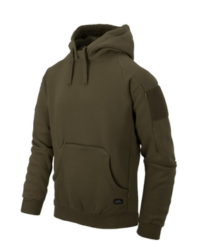 Куртка толстовка (Худи) Urban Tactical Hoodie (Kangaroo) Lite Helikon-Tex Green XL (Лайт) Тактическая мужская