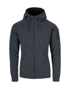 Куртка толстовка (Худи) Urban Tactical Hoodie (Fullzip) Lite Helikon-Tex Grey M Тактическая мужская