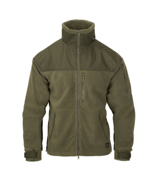Куртка флисовая Classic Army Jacket - Fleece Helikon-Tex Olive Green XXL Тактическая