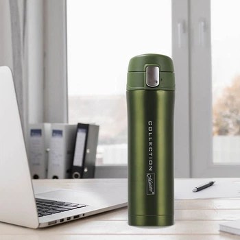 Термокружка Maestro MR-1641-45-Green 450 мл зеленая