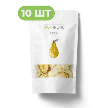 Упаковка Фруктовых Чипсов Еко Няшки Грушовые 50 г х 10 шт