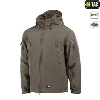 Куртка M-Tac Soft Shell с подстежкой Olive XL (00-00010127)