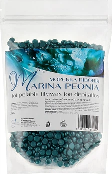 Воск для депиляции гранулированный "Морской пион" - Bella Donna Marina Peonia 1000ml (904474-34534)