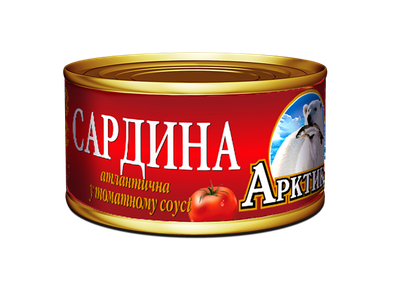 Сардина атлантична в т/с Арктика №5 240 г