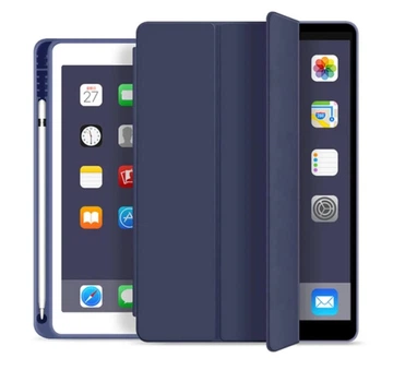 Смарт-чохол CaseFashion з тримачем для стілусу для iPad Air 5 10,9 M1 (2022) - Midnight Blue