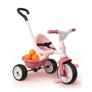 Велосипед детский металлический Би Муви pink 2в1