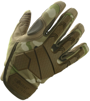 Тактичні рукавички Kombat Alpha Tactical Gloves Мультикам S (kb-atg-btp-s)