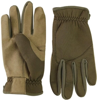 Тактические перчатки Kombat Delta Fast Gloves Койот M (kb-dfg-coy-m)