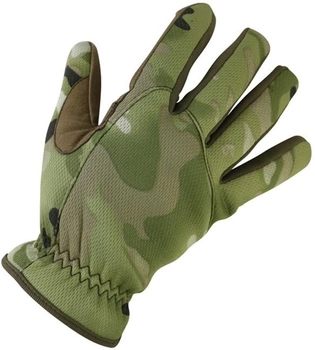 Тактичні рукавички Kombat Delta Fast Gloves Мультикам S (kb-dfg-btp-s)