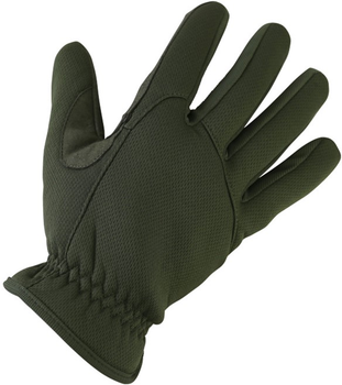 Тактичні рукавички Kombat Delta Fast Gloves Оливкові M (kb-dfg-olgr-m)