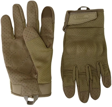 Тактичні рукавички Kombat Recon Tactical Gloves Койот S (kb-rtg-coy-s)