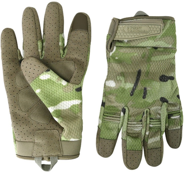 Тактичні рукавички Kombat Recon Tactical Gloves Мультикам M (kb-rtg-btp-m)