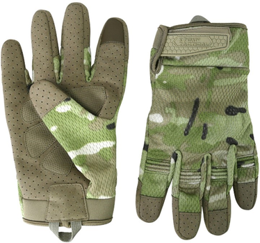 Тактичні рукавички Kombat Recon Tactical Gloves Мультикам S (kb-rtg-btp-s)