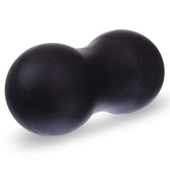 М'яч масажний кінезіологічний подвійний Zelart Massage Duoball 7073 розмір 14х6,5 см Black