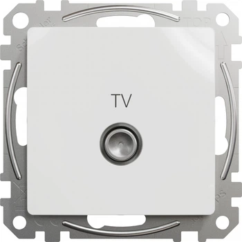 Gniazdo TV końcowe Schneider Electric 4dB Sedna Design Białe (SDD111471)