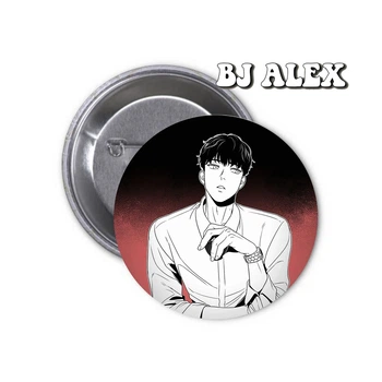 Значок Yaoi BJ Alex Яой BJ Алекс манхва #03