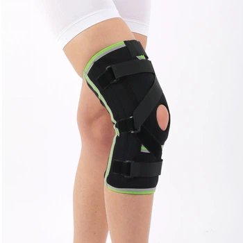 Бандаж на колено регулирующий ORTHOPEDICS MEDICAL, с 4-ма ребрами и крестообразным ремнем, наколенник Размер XL