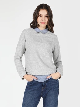 Джемпер женский Colin's CL1062249MGA XS Gray (8683197499776)