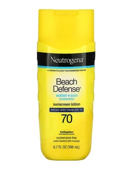 Солнцезащитный лосьон для лица и кожи Neutrogena Beach Defense, SPF 70 198 мл