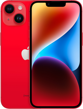 Smartfon Apple iPhone 14 256GB PRODUCT Red (MPWH3)