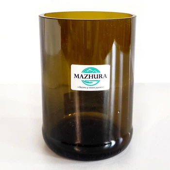 Ваза стеклянная Mazhura Vine 12 см (mz706634)