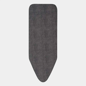 Чехол для гладильной доски Brabantia Denim Black (C) 124 х 45 см, 0.2 см подкладка, верхний слой)