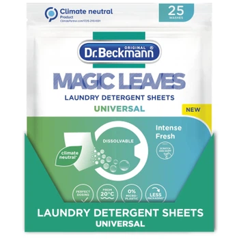 Cерветка для прання пастка для кольору і бруду Dr. Beckmann Magic Leaves Універсальні 25 шт. (4008455585116)