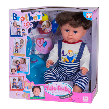 Пупс Yale Baby Brother с аксессуарами вид 5