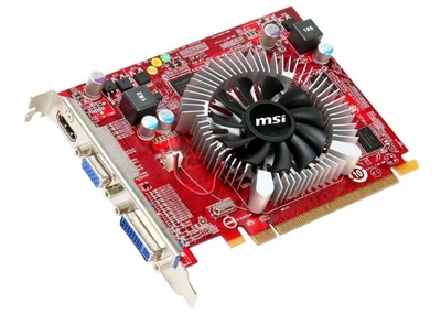 Видеокарта MSI PCI-Ex AMD RADEON HD 5570 1GB GDDR 2 ( 128 BIT ) ( VGA, DVI, HDMI ) Б/У